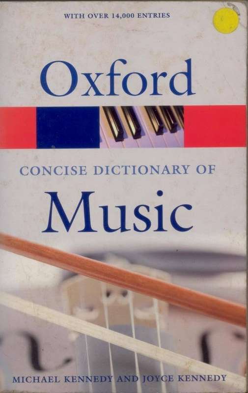 The Concise Oxford Dictionary of Music (5th Edition)