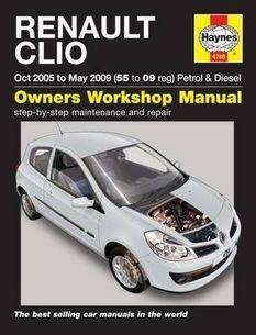 Renault Clio Owner's Workshop Manual Petrol & Diesel 05-09