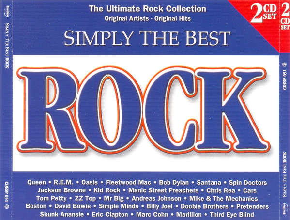 Various Artists  Simply The Best Rock (Double CD)