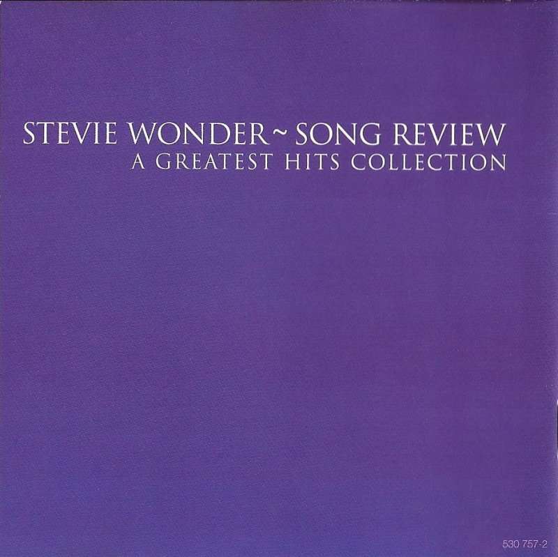 Stevie Wonder  Song Review (A Greatest Hits Collection) Double CD IMPORT