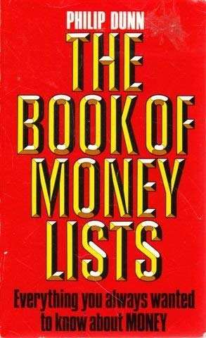 The Book Of Money Lists (Paperback)
