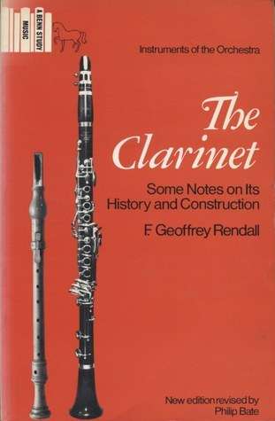 The clarinet, some notes on its history and construction