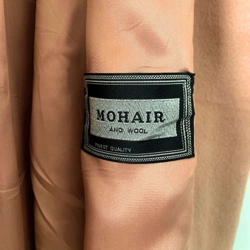 Wool-Blend Swing Coat