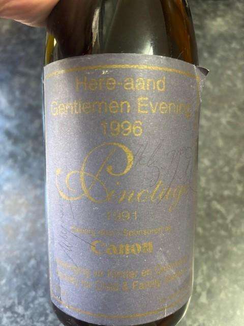 Gentlemen Evening 1996, Signed by Wynand Claassen and Helgard Muller