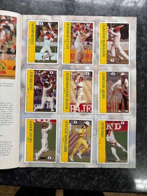 South Africa vs Australia 93/94 Souvenir Collection Album