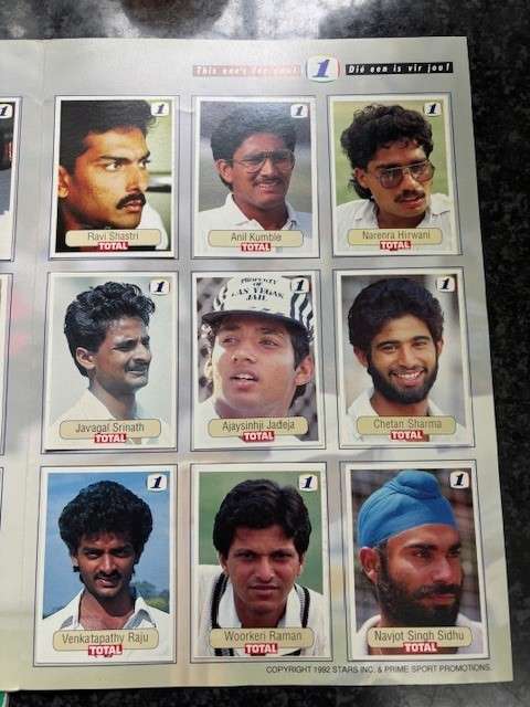 Total South Africa VS India Summer 92