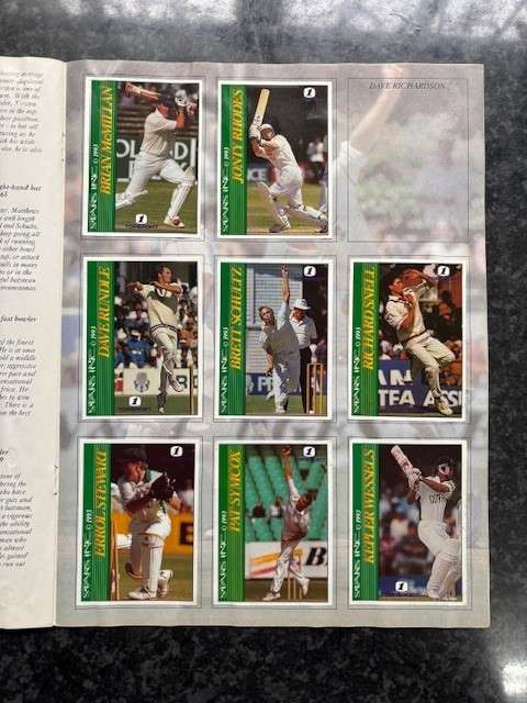 South Africa vs Australia 93/94 Souvenir Collection Album