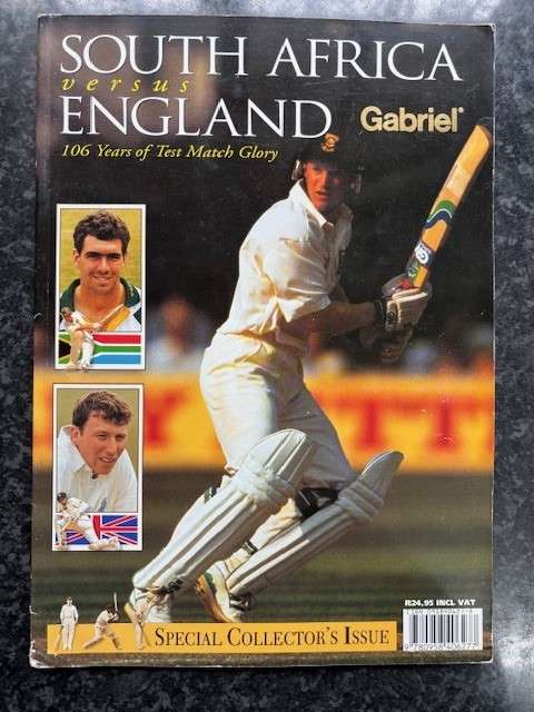 South Africa versus England 106 Years of Test Match Glory - Special Collector's Issue