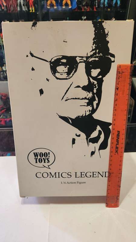 Boxed Woo Toys Stan Lee 1/6 Scale Figure