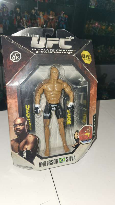 Boxed UFC Anderson Silva Action Figure Jakks Pacific