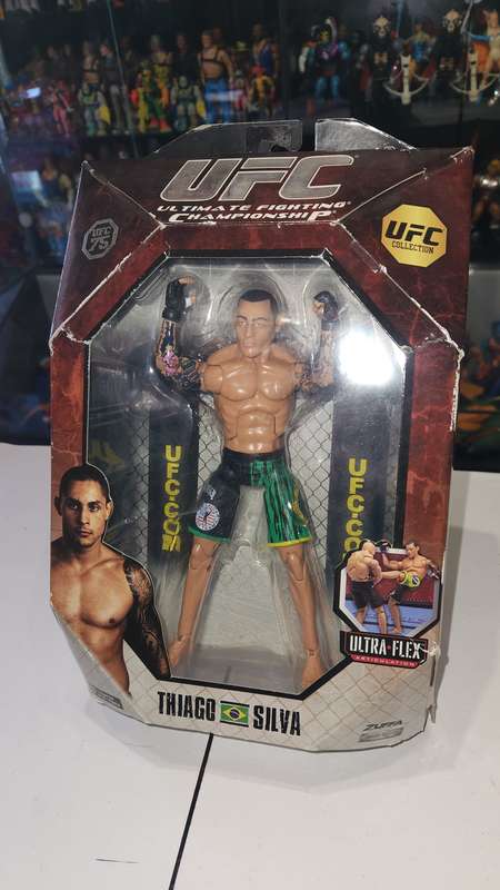 Boxed UFC Thiago Silva Action Figure Jakks Pacific