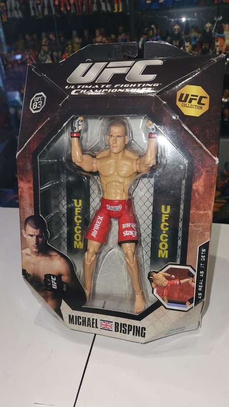 Boxed UFC Michael Bisping Action Figure Jakks Pacific