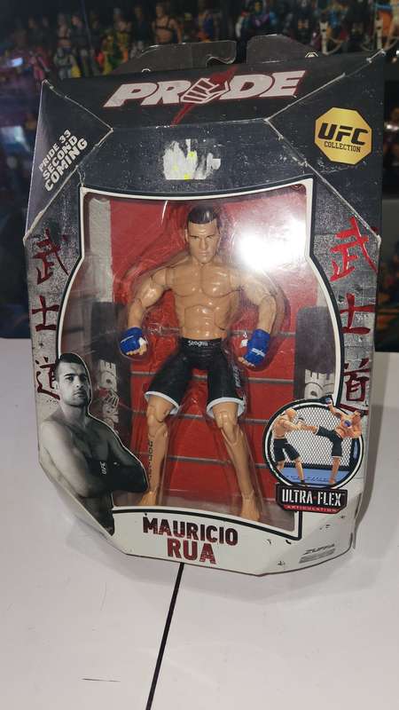 Boxed UFC Mauricio Rua Action Figure Jakks Pacific