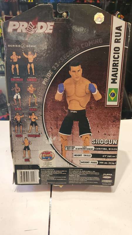 Boxed UFC Mauricio Rua Action Figure Jakks Pacific