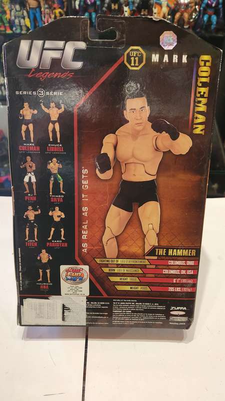 Boxed UFC Mark Coleman Action Figure Jakks Pacific
