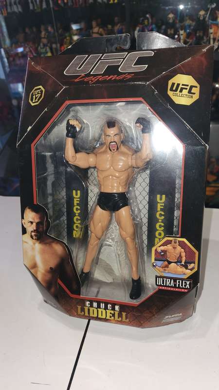 Boxed UFC Chuck Liddell Action Figure Jakks Pacific