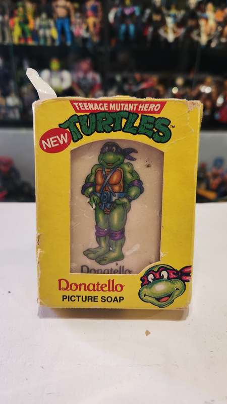 1990 Tmnt Vintage Donatello Picture Soap Teenage Mutant Ninja Turtles