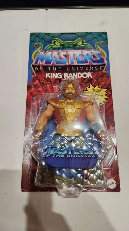 Masters Of The Universe (Motu) Origins King Randor Figure Moc
