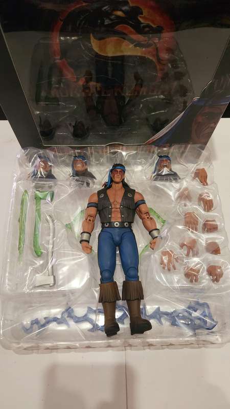 Boxed Storm Collectibles Mortal Kombat "Nightwolf" Action Figure