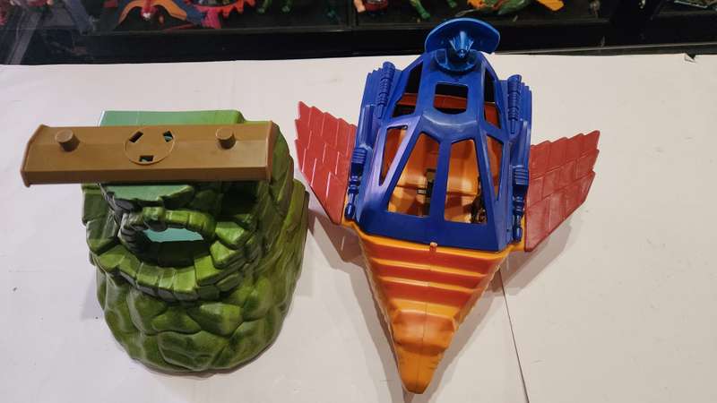 1983 Point Dread and Talon Fighter of He-man-Masters of the Universe 28 (MOTU) Vintage
