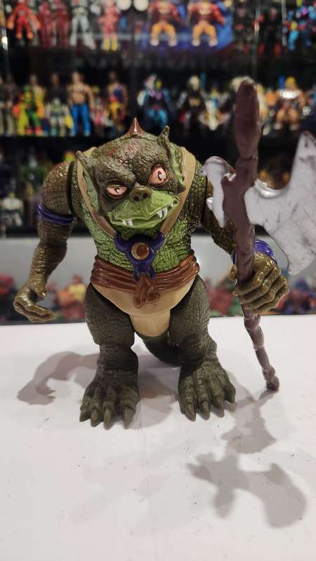 Thundercats 1985 Complete S-S-Slithe Brown Dot Varient Vintage Figure