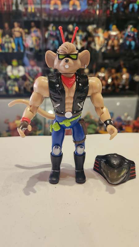 1993 Throttle From Biker Mice From Mars 28 Vintage Figure