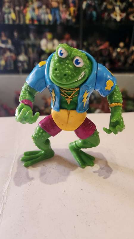 1989 Genghis Frog Vintage Figure Teenage Mutant Ninja Turtles 28