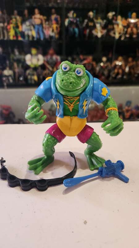 1989 Genghis Frog Vintage Figure Teenage Mutant Ninja Turtles 60