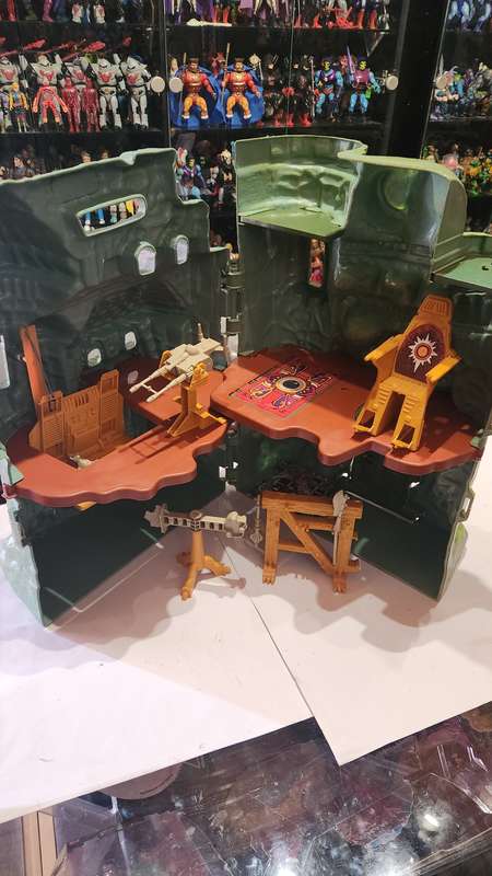 1981 Castle Grayskull of He-Man-Masters of the Universe 44 (MOTU) Vintage