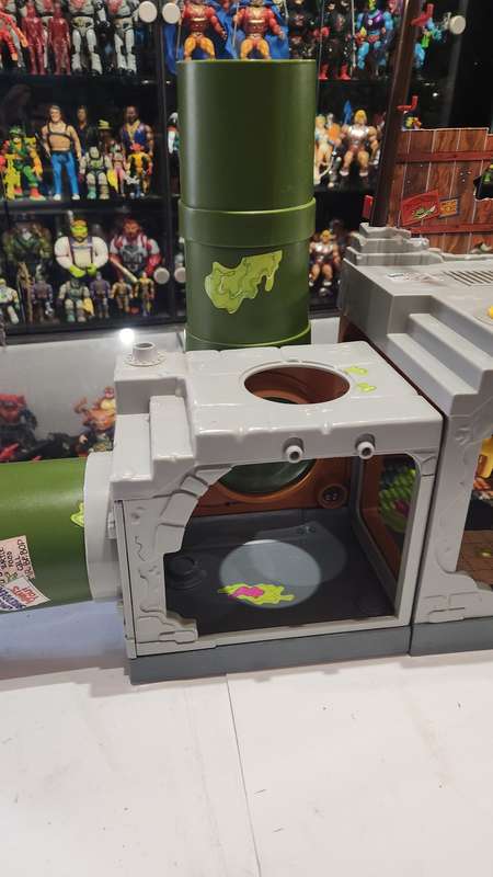 1989 Tmnt Sewer Lair Playset Vintage Figure Teenage Mutant Ninja Turtles