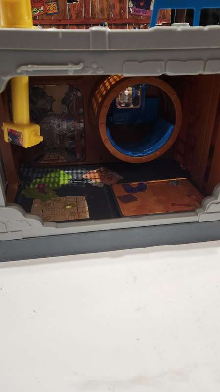1989 Tmnt Sewer Lair Playset Vintage Figure Teenage Mutant Ninja Turtles