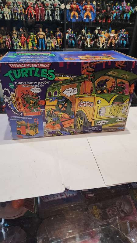 2021 Boxed Tmnt Turtle Party Wagon Figure Teenage Mutant Ninja Turtles