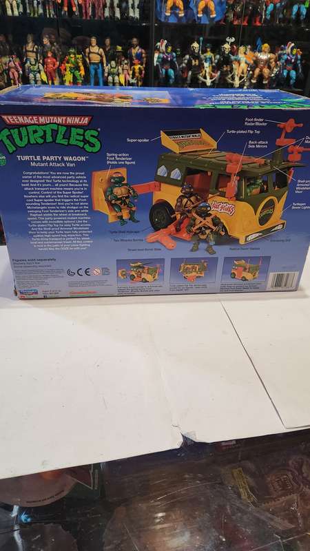 2021 Boxed Tmnt Turtle Party Wagon Figure Teenage Mutant Ninja Turtles
