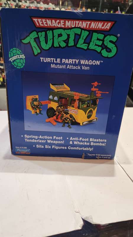 2021 Boxed Tmnt Turtle Party Wagon Figure Teenage Mutant Ninja Turtles