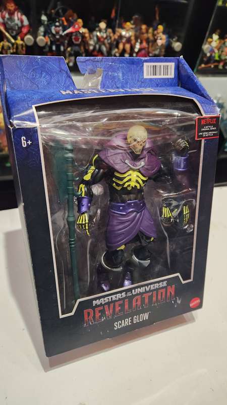 Masters Of The Universe (Motu) Masterverse Scare Glow Figure Boxed
