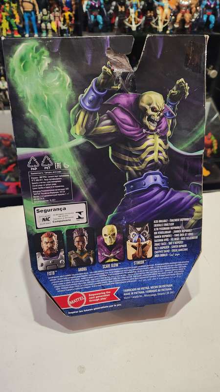 Masters Of The Universe (Motu) Masterverse Scare Glow Figure Boxed