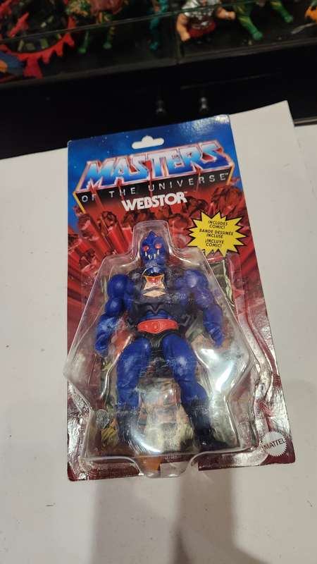 Masters Of The Universe (Motu) Origins Webstor Figure Moc