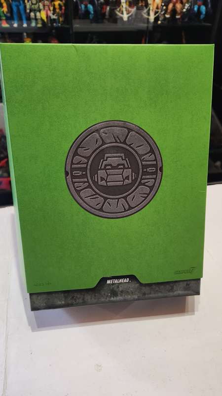 Boxed Tmnt Super 7 Metalhead Figure Teenage Mutant Ninja Turtles