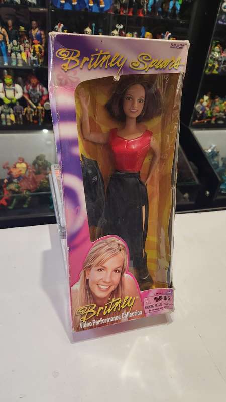 2000 Boxed Britney Spears Video Performance Figure