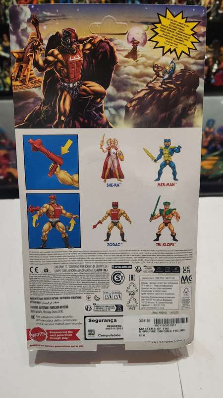 Masters Of The Universe (Motu) Origins Zodac Figure Moc