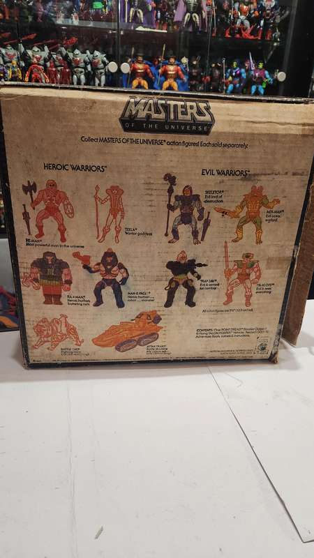 1983 Complete Boxed Point Dread and Talon Fighter of He-man-Masters of the Universe (MOTU) Vintage