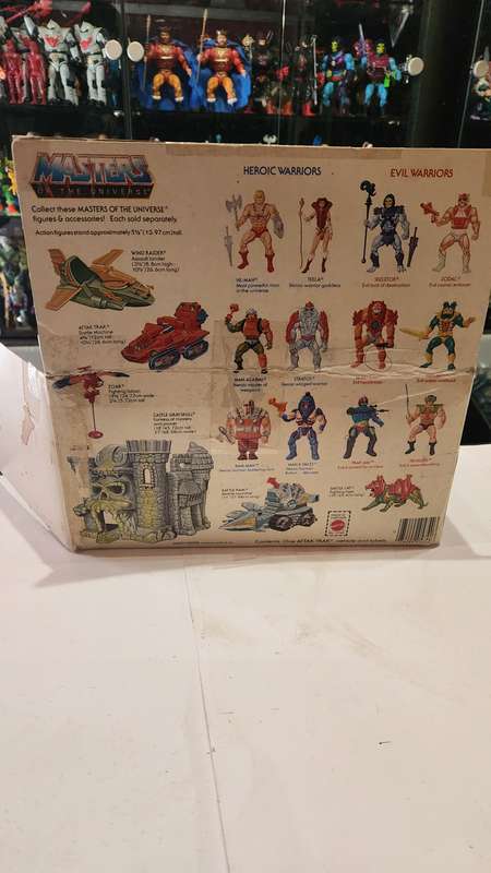1981 Complete Boxed Attak Trak of He-man-Masters of the Universe (MOTU) Vintage