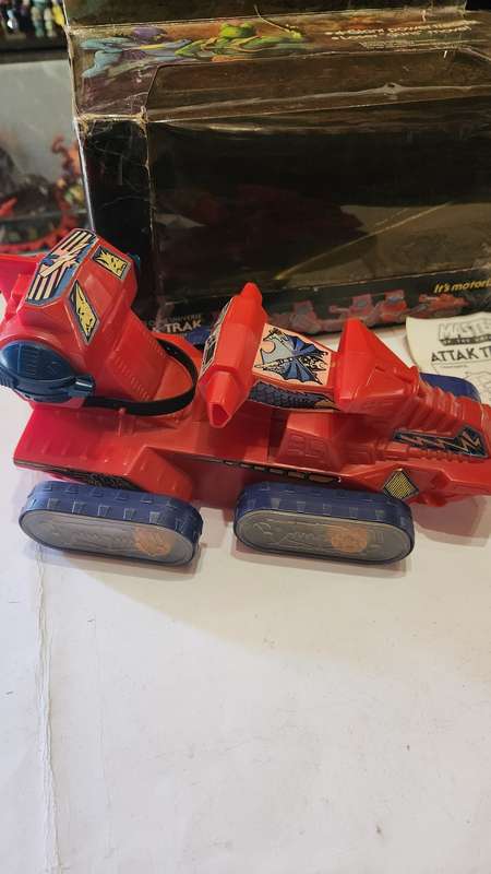 1981 Complete Boxed Attak Trak of He-man-Masters of the Universe (MOTU) Vintage