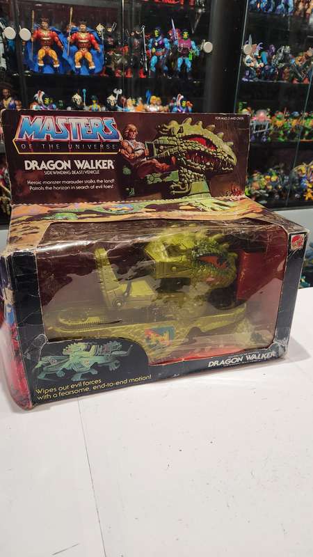 1983 Complete Dragon Walker With Box of He-Man-Masters of the Universe (MOTU) Vintage Figure