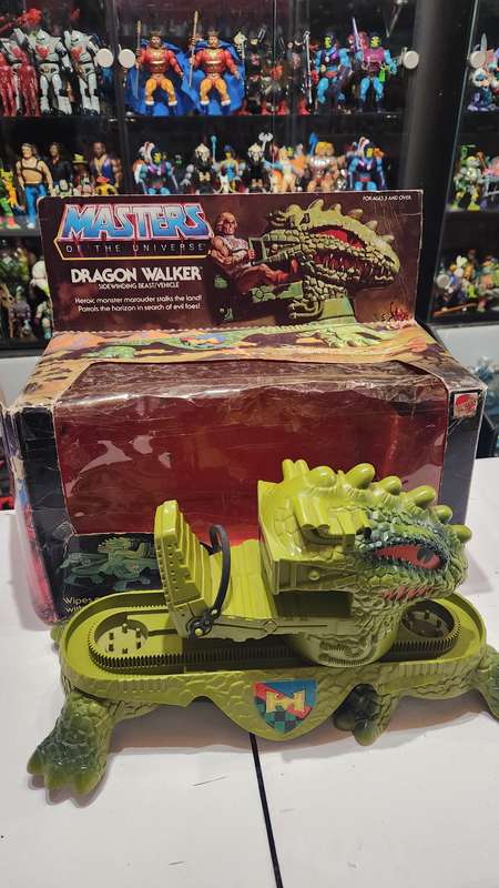 1983 Complete Dragon Walker With Box of He-Man-Masters of the Universe (MOTU) Vintage Figure