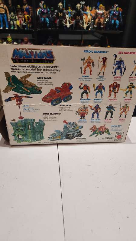 1983 Complete Boxed Road Ripper of He-Man-Masters of the Universe (MOTU) Vintage Figure