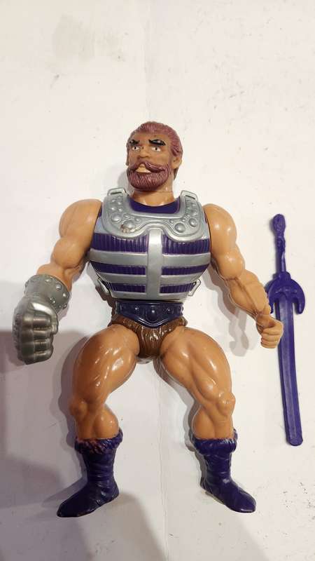 1984 Complete Fisto of He-Man-Masters of the Universe (MOTU) Vintage Figure 125