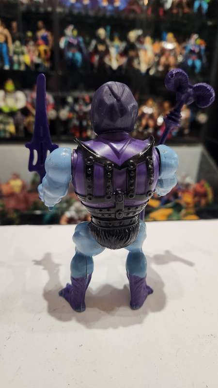 1984 Complete Battle Armor Skeletor of He-Man-Masters of the Universe 125 (MOTU) Vintage Figure