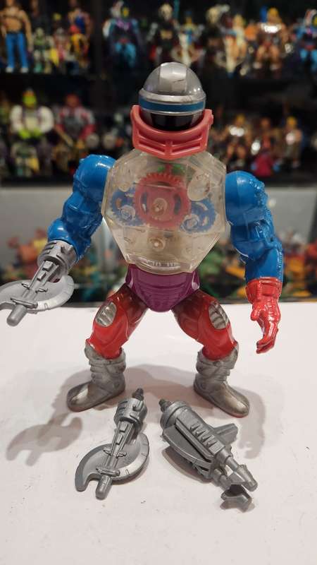 1985 Complete Robotto of He-Man-Masters of the Universe 125 (MOTU) Vintage Figure