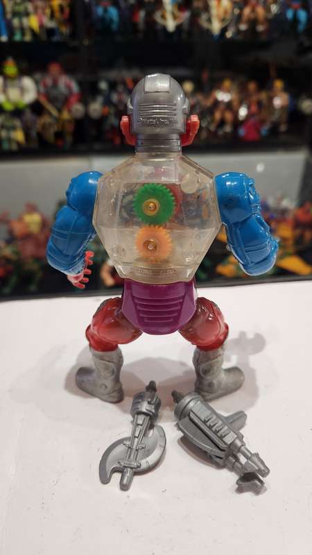 1985 Complete Robotto of He-Man-Masters of the Universe 125 (MOTU) Vintage Figure